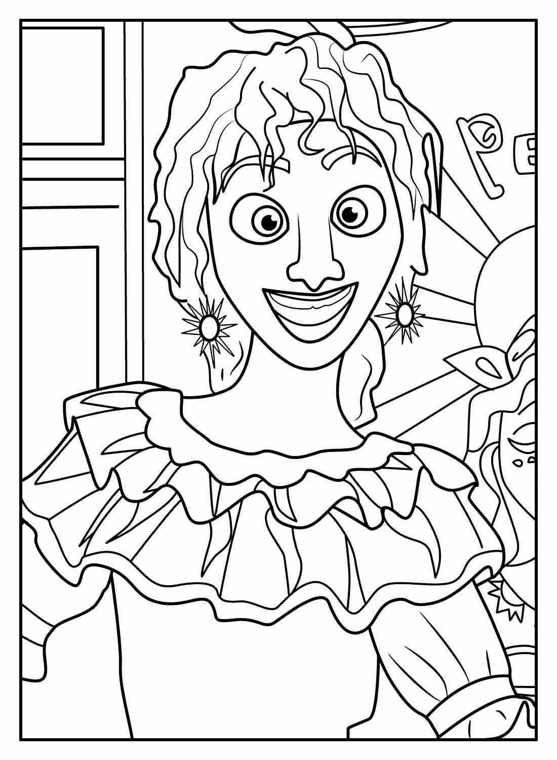 Desenho de Encanto Desenho Colorir Imprimir 10