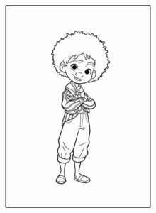 Desenho de Encanto Desenho Colorir Imprimir 11