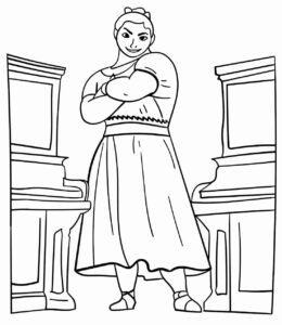 Desenho de Encanto Desenho Colorir Imprimir 12