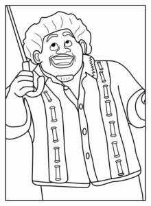 Desenho de Encanto Desenho Colorir Imprimir 13