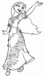 Desenho de Encanto Desenho Colorir Imprimir 15
