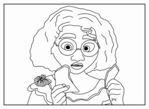 Desenho de Encanto Desenho Colorir Imprimir 17