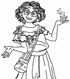 Desenho de Encanto Desenho Colorir Imprimir 22