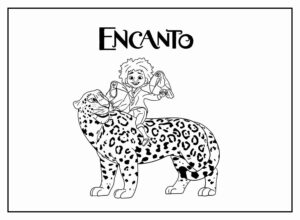 Desenho de Encanto Desenho Colorir Imprimir 27