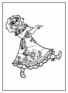 Desenho de Encanto Desenho Colorir Imprimir 29