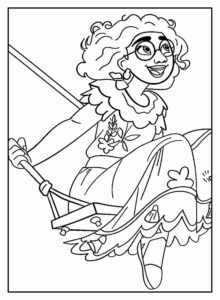 Desenho de Encanto Desenho Colorir Imprimir 30