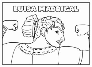 Desenho de Encanto Desenho Colorir Imprimir 37