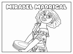 Desenho de Encanto Desenho Colorir Imprimir 40