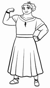 Desenho de Encanto Desenho Colorir Imprimir 43