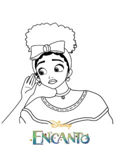 Desenho de Encanto Desenho Colorir Imprimir 51