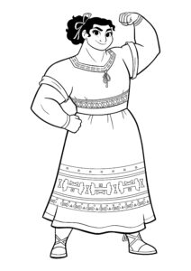 Desenho de Encanto Desenho Colorir Imprimir 53