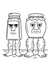 Desenho de Garamararamararaman And Madudungdung 1 Of 1