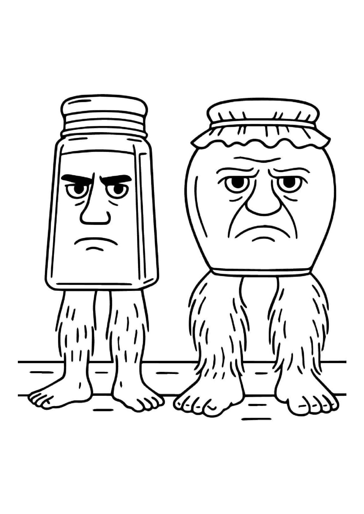 Desenho de Garamararamararaman And Madudungdung 1 Of 1