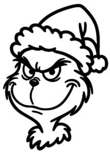 Desenho de Grinch Desenho Colorir Imprimir 12