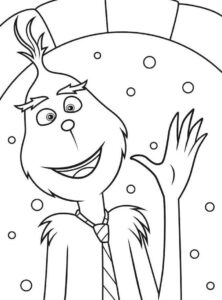 Desenho de Grinch Desenho Colorir Imprimir 18