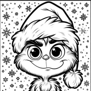 Desenho de Grinch Desenho Colorir Imprimir 19