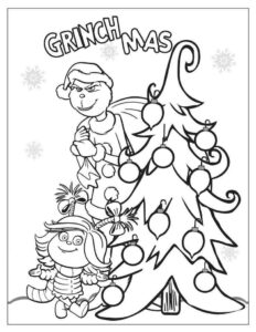 Desenho de Grinch Desenho Colorir Imprimir 20