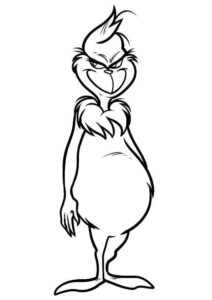Desenho de Grinch Desenho Colorir Imprimir 22
