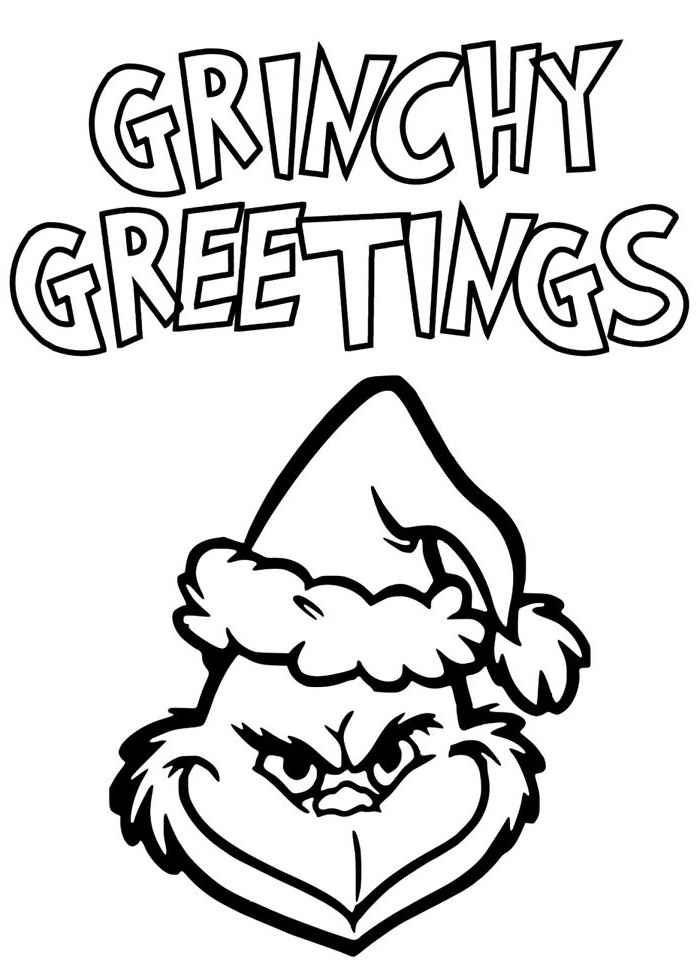 Desenho de Grinch Desenho Colorir Imprimir 27
