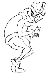 Desenho de Grinch Desenho Colorir Imprimir 28