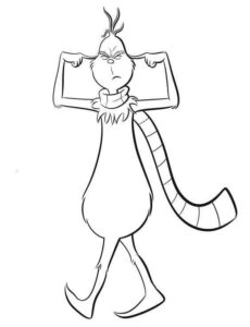 Desenho de Grinch Desenho Colorir Imprimir 29