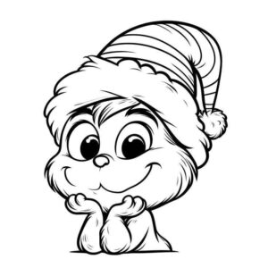 Desenho de Grinch Desenho Colorir Imprimir 31