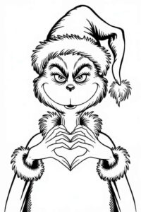 Desenho de Grinch Desenho Colorir Imprimir 36