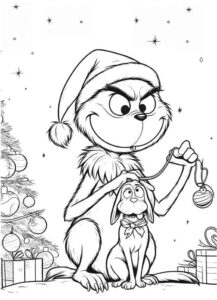 Desenho de Grinch Desenho Colorir Imprimir 38
