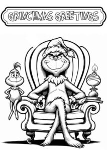 Desenho de Grinch Desenho Colorir Imprimir 39