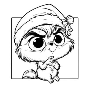 Desenho de Grinch Desenho Colorir Imprimir 43