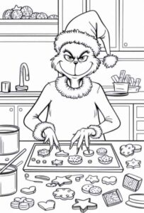 Desenho de Grinch Desenho Colorir Imprimir 45