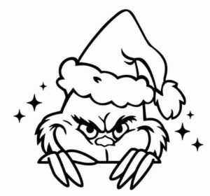 Desenho de Grinch Desenho Colorir Imprimir 49