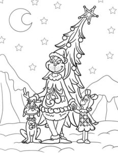 Desenho de Grinch Desenho Colorir Imprimir 50
