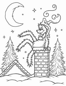 Desenho de Grinch Desenho Colorir Imprimir 54