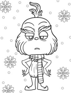 Desenho de Grinch Desenho Colorir Imprimir 57