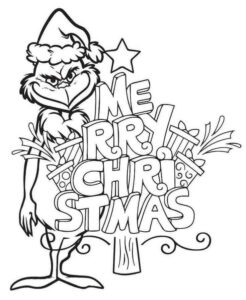 Desenho de Grinch Desenho Colorir Imprimir 59