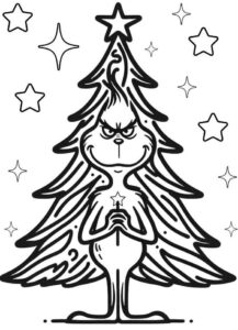 Desenho de Grinch Desenho Colorir Imprimir 62