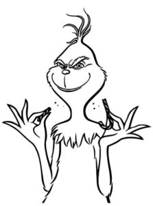 Desenho de Grinch Desenho Colorir Imprimir 64