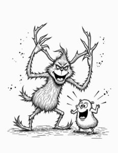 Desenho de Grinch Desenho Colorir Imprimir 65