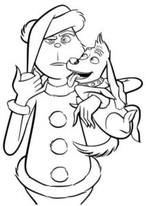Desenho de Grinch Desenho Colorir Imprimir 73