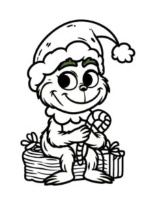 Desenho de Grinch Desenho Colorir Imprimir 76