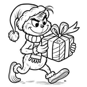 Desenho de Grinch Desenho Colorir Imprimir 80