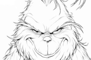 Desenho de Grinch Desenho Colorir Imprimir 81