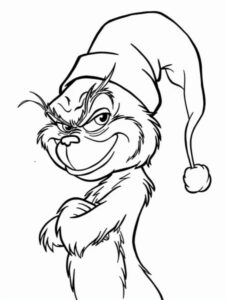 Desenho de Grinch Desenho Colorir Imprimir 83