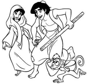 Desenho de Jasmine Desenho Colorir Imprimir 20