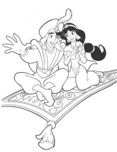 Desenho de Jasmine Desenho Colorir Imprimir 39