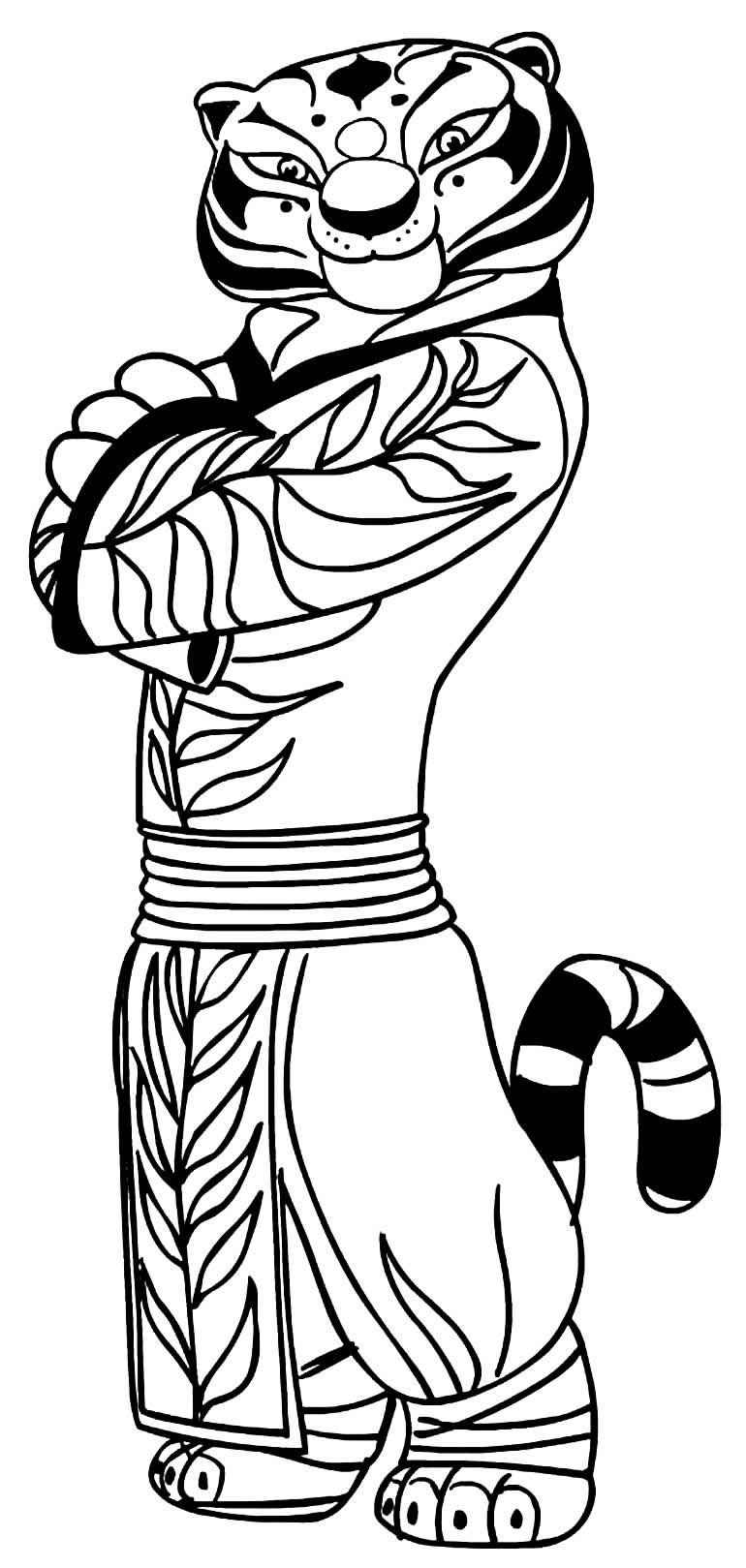 Desenho de Kung Fu Panda Desenho Colorir Imprimir 16