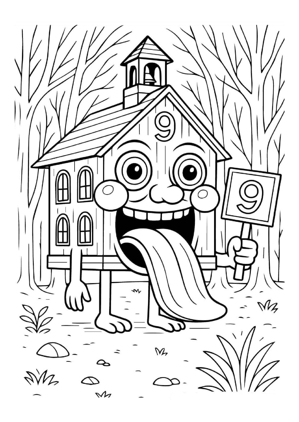 Desenho de La Esok Sikola 1 Of 1