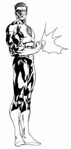 Desenho de Lanterna Verde Desenho Colorir Imprimir 14