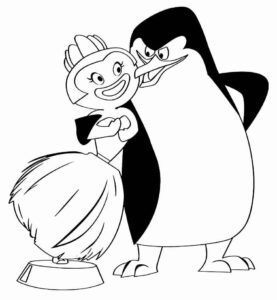 Desenho de Madagascar Desenho Colorir Imprimir 06